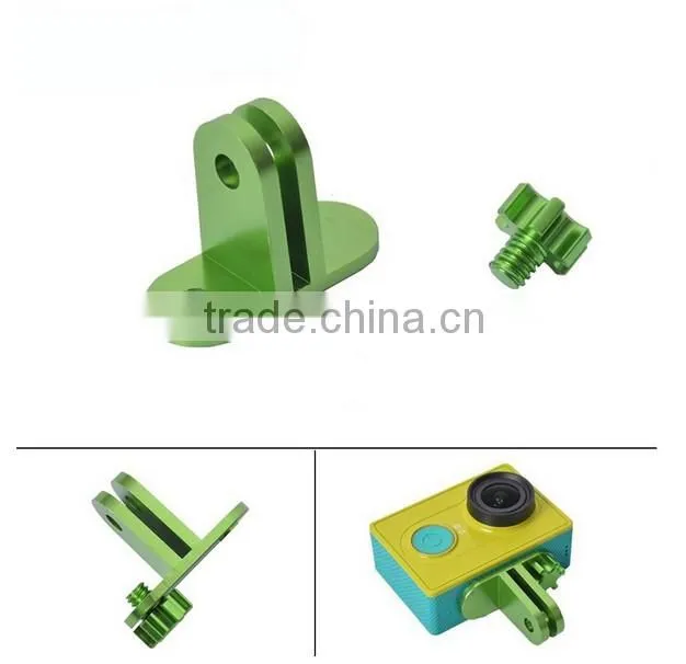 CNC Aluminum Mount Adapter Screw for WIFI Bluetooth 4.0 Xiaoyi Mi Action Sport Camera parts