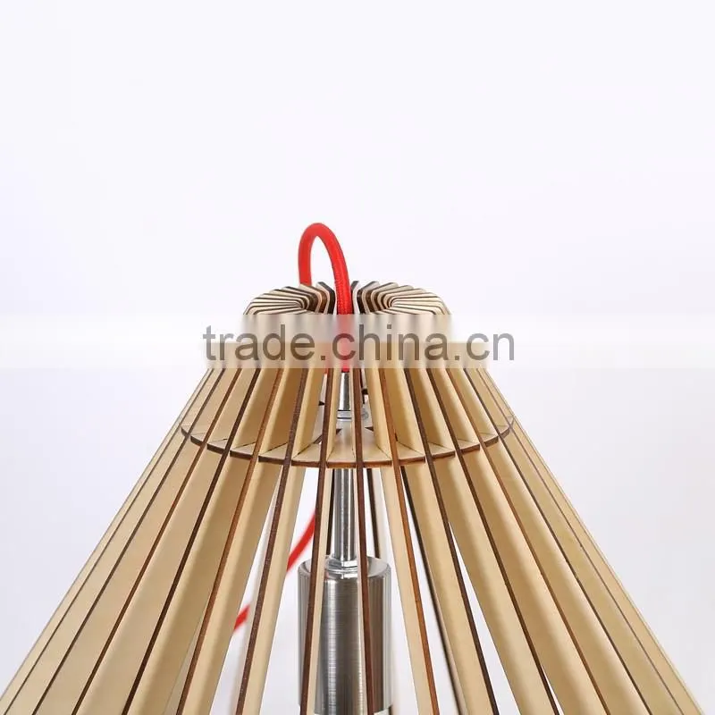 2016 modern ceiling wooden pendant lamp JK-8005B-13 LED pendant light