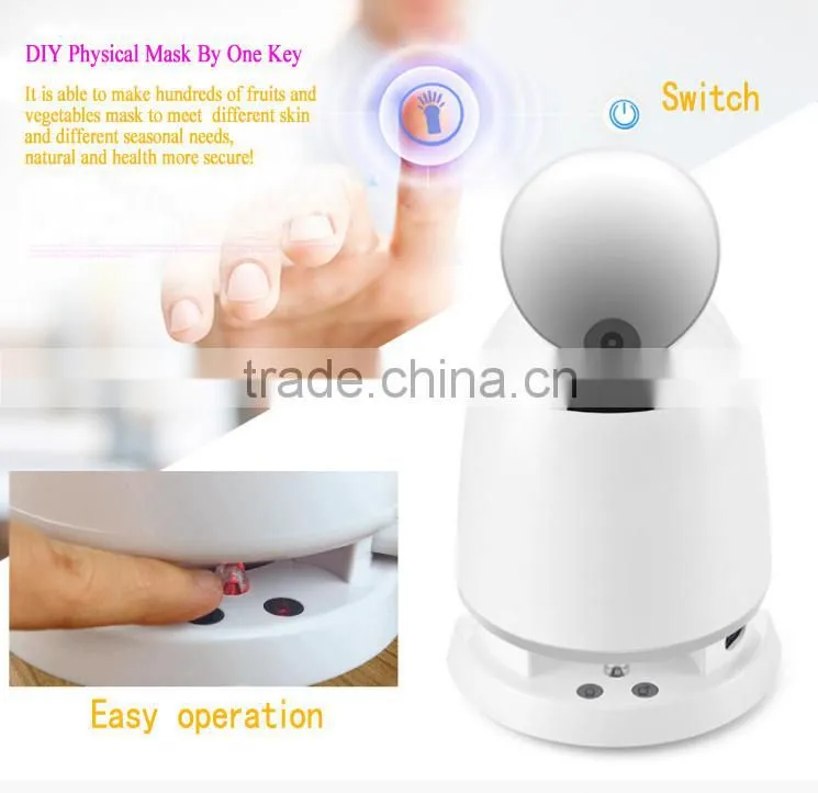 2015 korea style fashion facial mask beauty machine DIY fruit mask machine