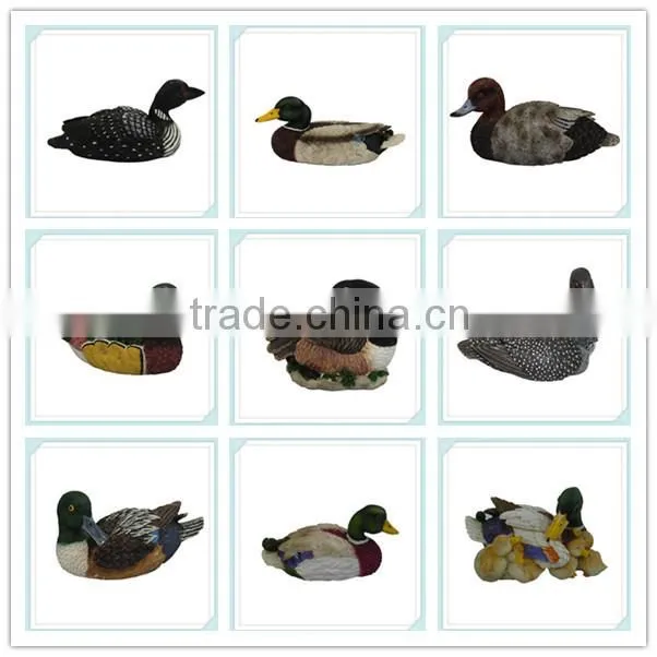 Beautiful resin home decoration, resin duck