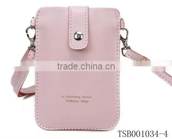 trendy fancy new cell phone neck hanging bag