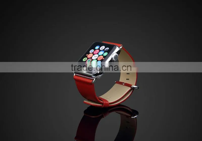 Fashion Series Genuine Leather Watch band For iWatch Wrist Strap For 42MM Apple Watch MT-4302