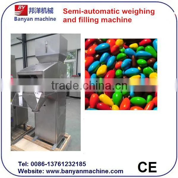 Hot Sale Semi-auto Jelly Beans Weighing And Filling Machine 0086-18321225863
