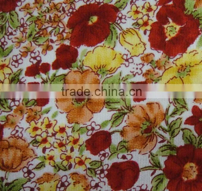 tc flower print fabric