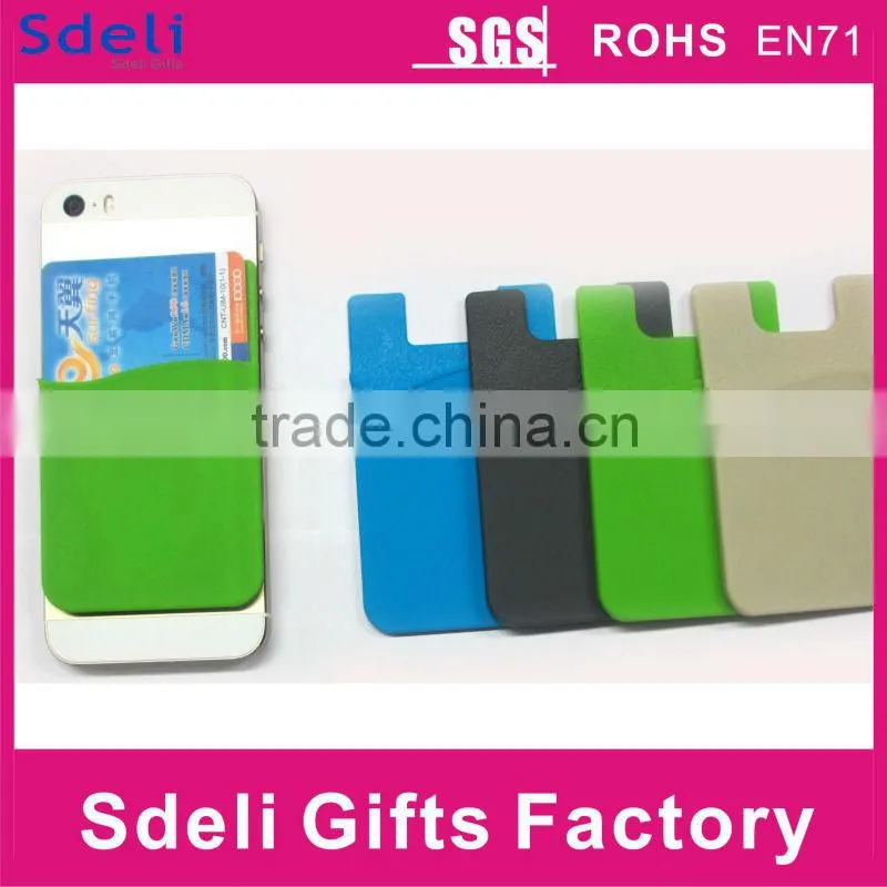 Smart Wallet Silicone Card Holder cheap silicone card case