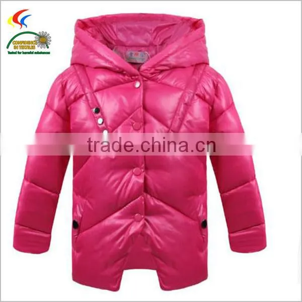 shiny nylon down jacket