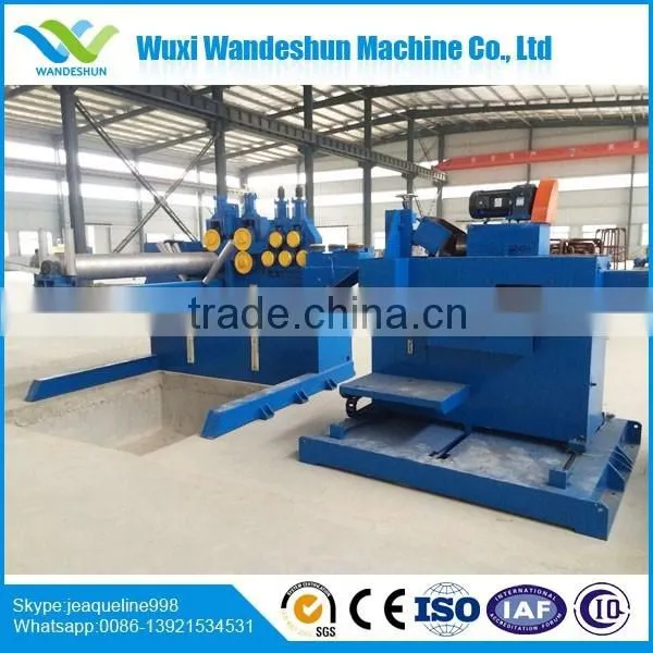 Inverted Vertical special shaped steel wire drawing machine/car spring making machine
