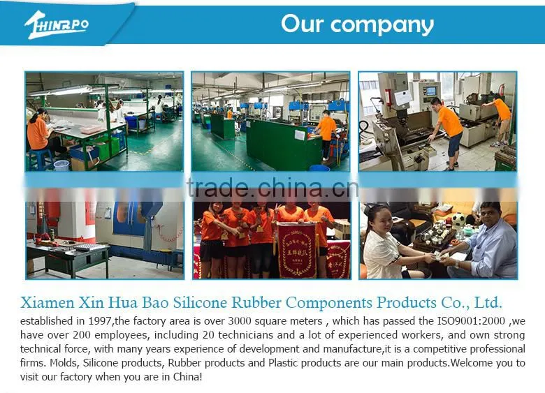 Professional moulded item oem injection pastic mould Rubber Moulded Products
