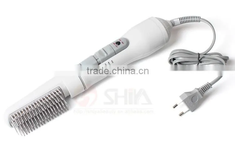 8 in 1 Electric Hot Air Hair Brush hair dryer Curler Roller straightener Styling KM