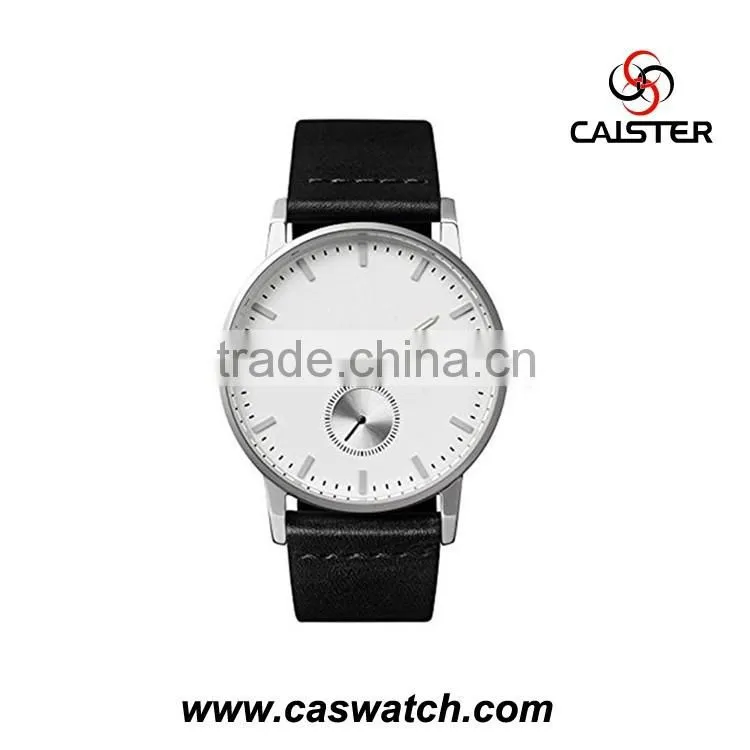Hotsale fashion men's watch, vogue style men's watch with a small Second eye, quality watch reloj with stainless steel back