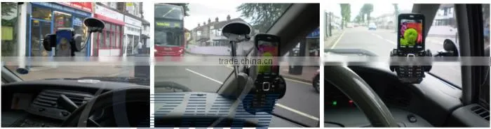 Universal Suction Car Windscreen Mount Long Holder For cellphone/GPS/PDA/MP3