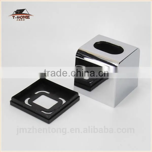 overflow preferential leather tissue box