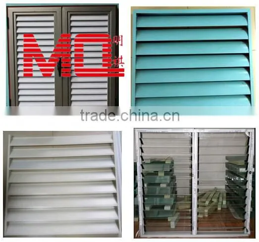 ALUMINUM SHUTTER WINDOWS /WHITE ALUMINUM SHUTTERS /SHUTTERS WINDOW