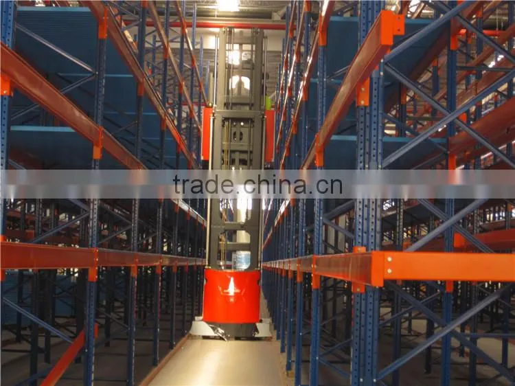 Easy disassembly Very narrow aisle racking