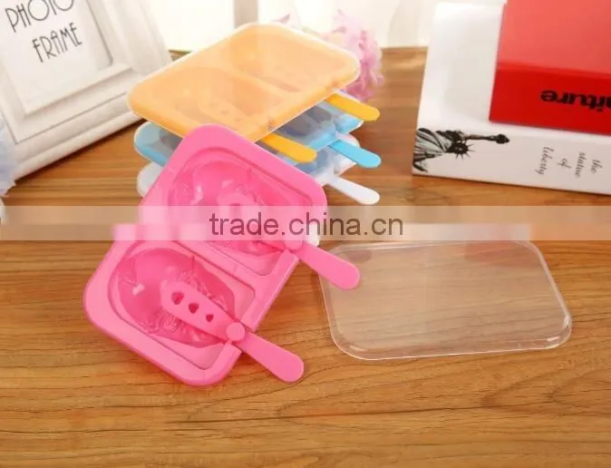 Fashional creative character shaped high quality 2-in-1 plastic Ice Cream Marker