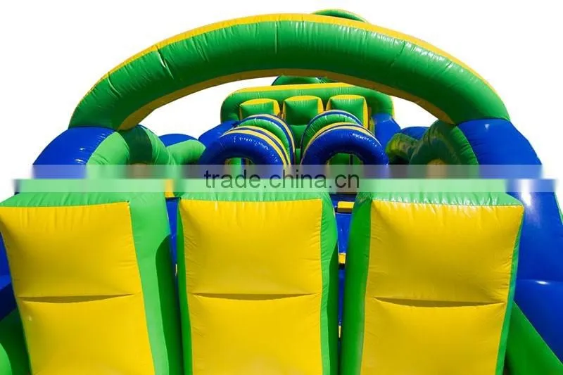 giant inflatable adrenaline rush obstacle course race game for kids n adults