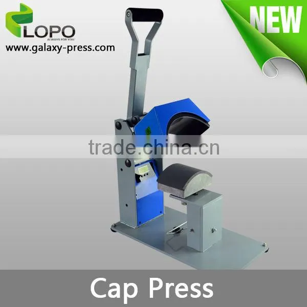 Cap sublimation printing heat press machine