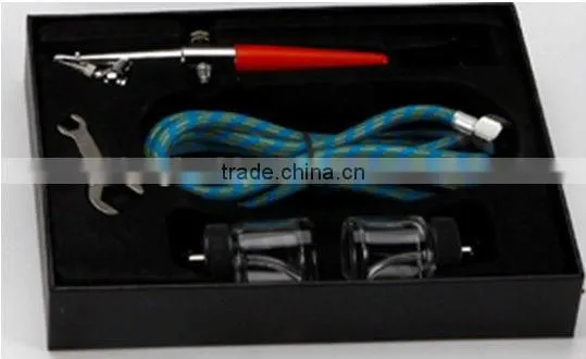 airless paint spraying gun set for body painting, car painting, nail art, face makeup