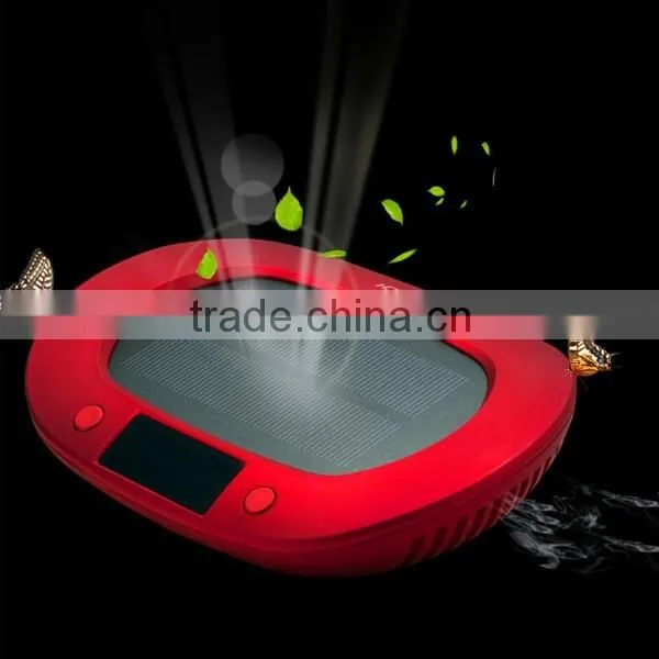 6 in 1 ionizer ozonizer UV active carbon HEPA Solar electric negative ion car air purifier