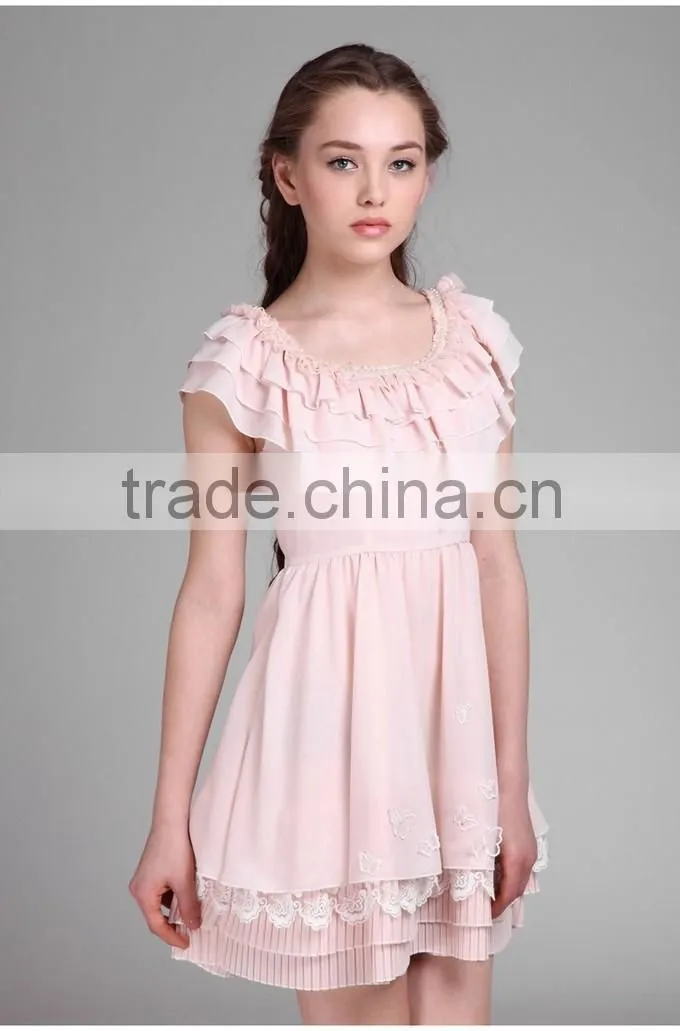 2015 very Cute Fashionable Alibaba Girls Party Dresses