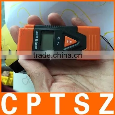 DM1100 Digital triple cardboard timber mix soil moisture meter wood moisture meter