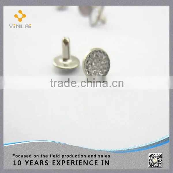 8.5mm Crystal Rivit,Rhinestone Rivet For Bag