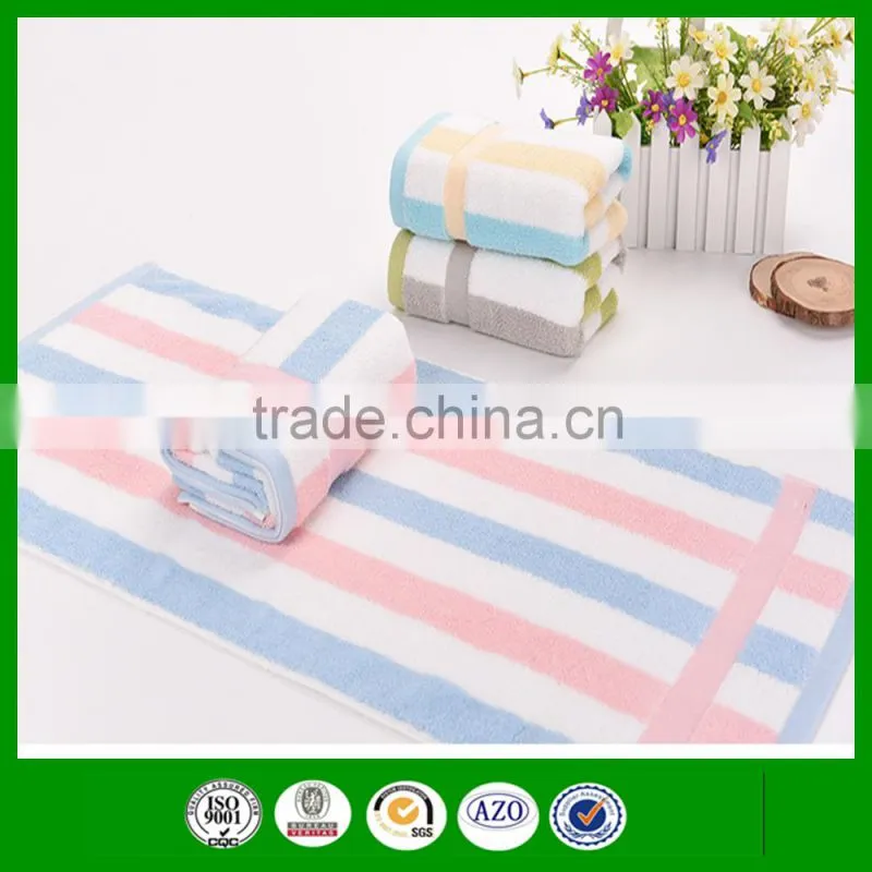 dyed yarn hotel face towel