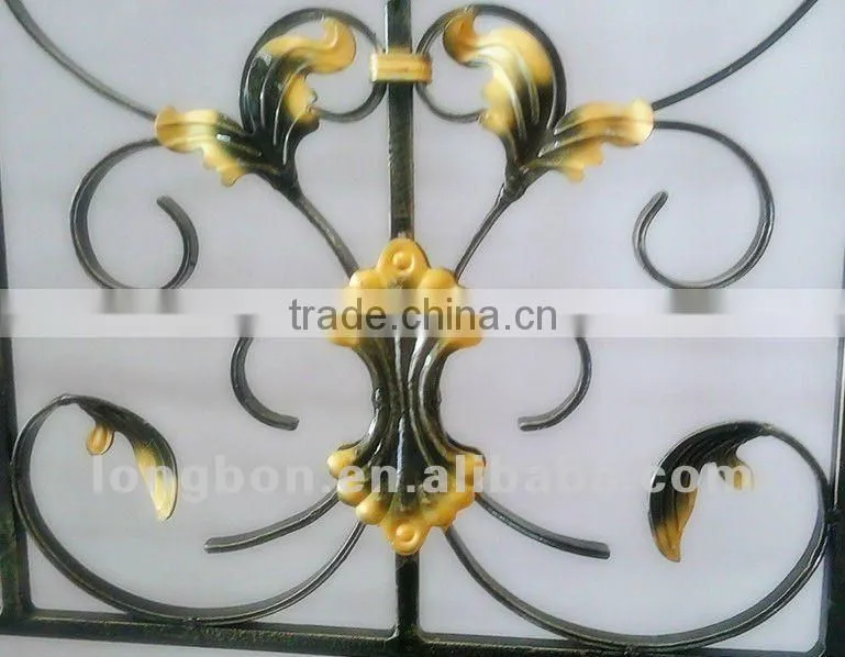 2013 Top-selling classic cast iron window fence