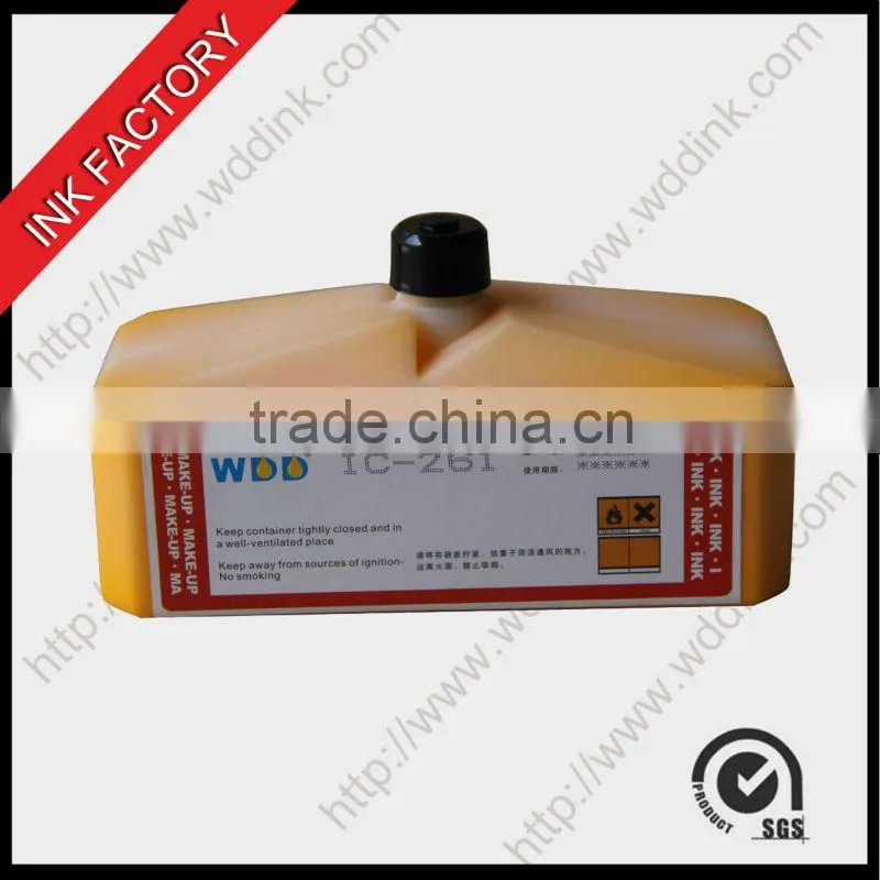 825ml MEK Domino yellow inks for cables