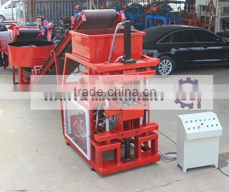 WANTE MACHINERY high capacity fully automatic interlocking block making machine for small projects WT2-10