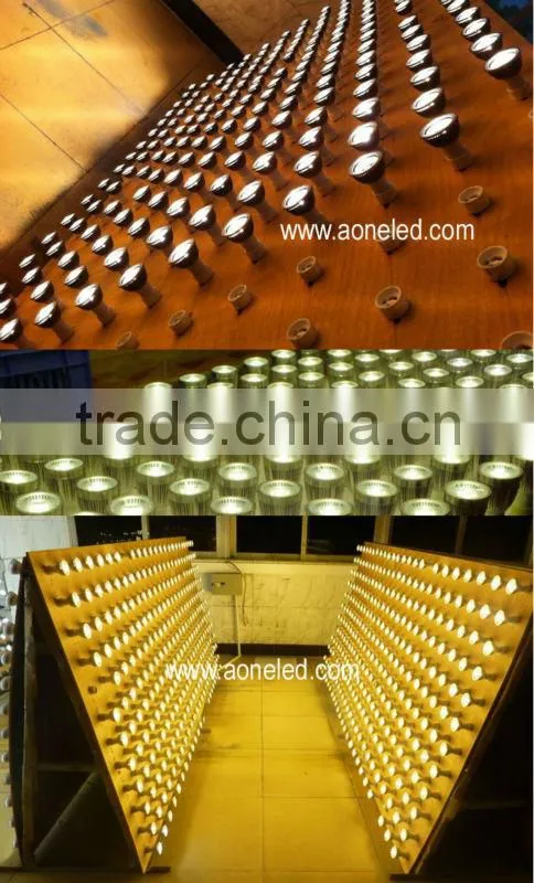 9W COB led spotlight warm white 3 years warranty