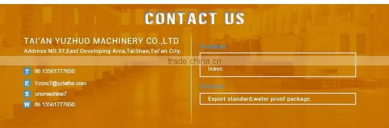 High precision Flat Bed CNC Lathe Machine specification
