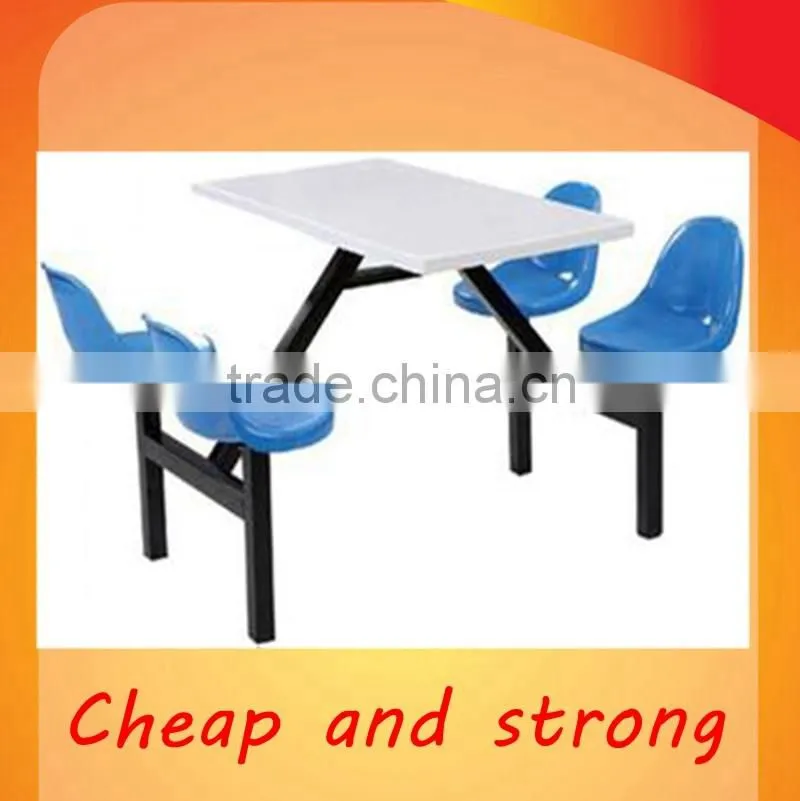 304 stainless steel 6 person dining table
