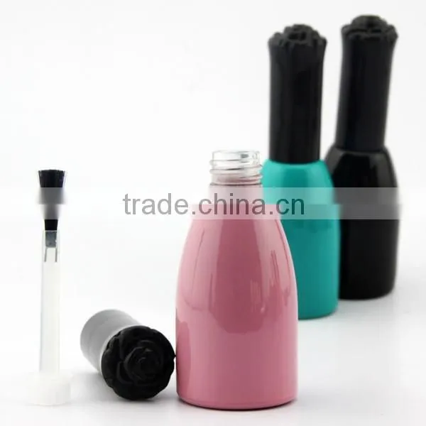 factory made high quality UV gel nail polish glass bottle