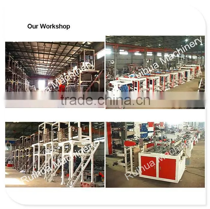 Film Extruding Machine Blowing Plastic Film,two colors film blowing machine in China