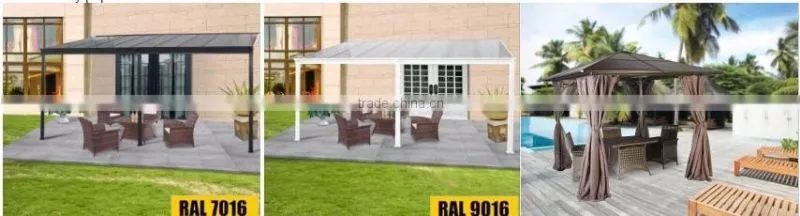 wholesale cheap awnings,high quality polycarbonate awning price malaysia, new modern full cassette awning
