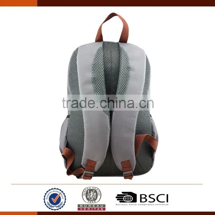Hot selling 600D daypack lightweight blue travel backpack