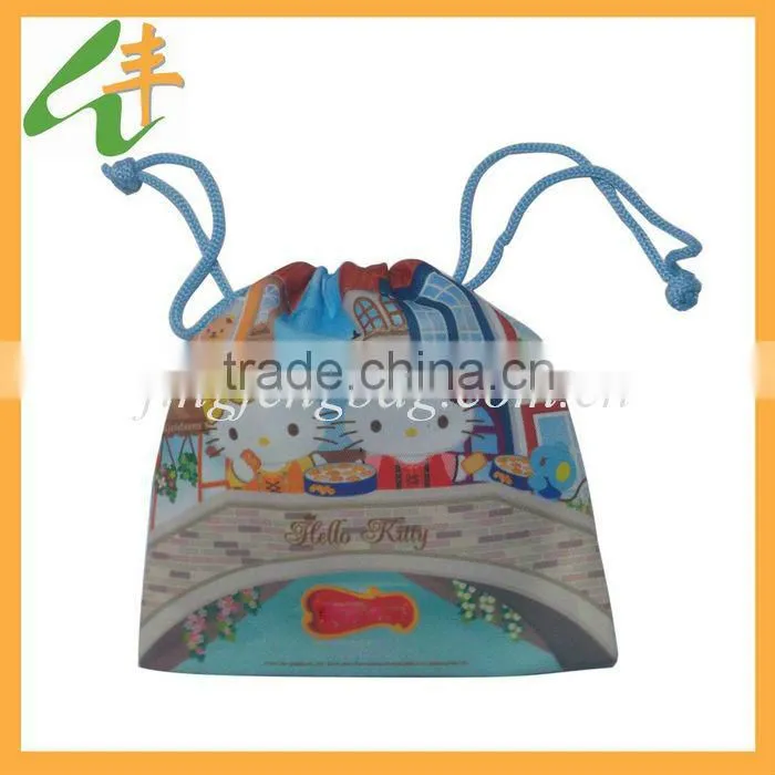 christmas day cheap drawstring bag