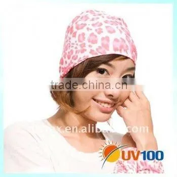 Plain cotton women's pirate bandana scarf cap and hat