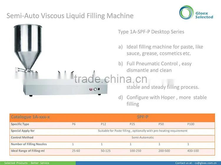 Semi-Automatic Water Filling Machine