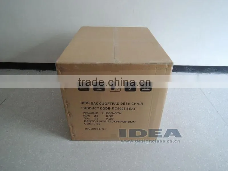 Replica EA219 Charles Office Chair - Tan Color Genuine Leather