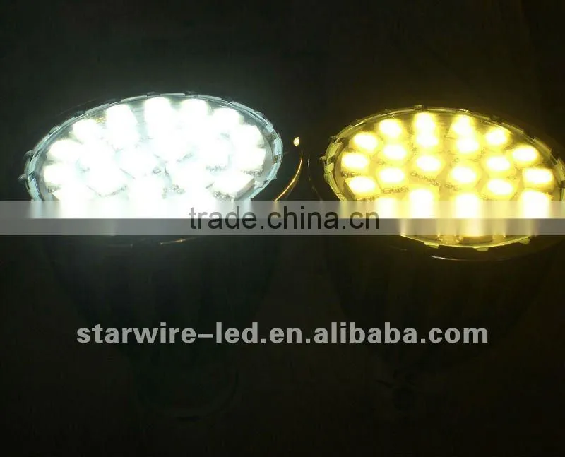 24-led SMD GU10 LED Bulb(CE&RoHS). 5W
