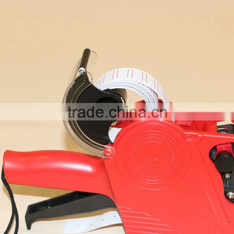 Portable one line 8 bits plastic price label gun