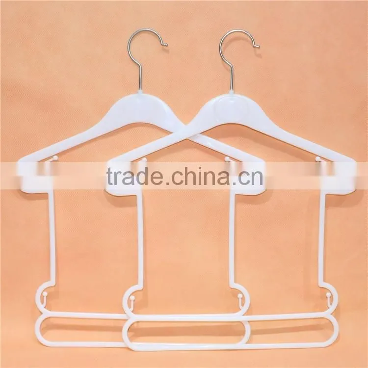 Plastic children clothes hanger for baby clothes