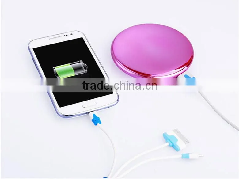 makeup brand mirror power bank women