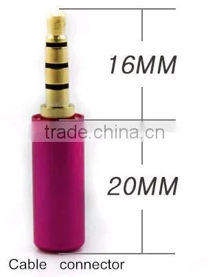 PP float double level reed switch with TRRS connector