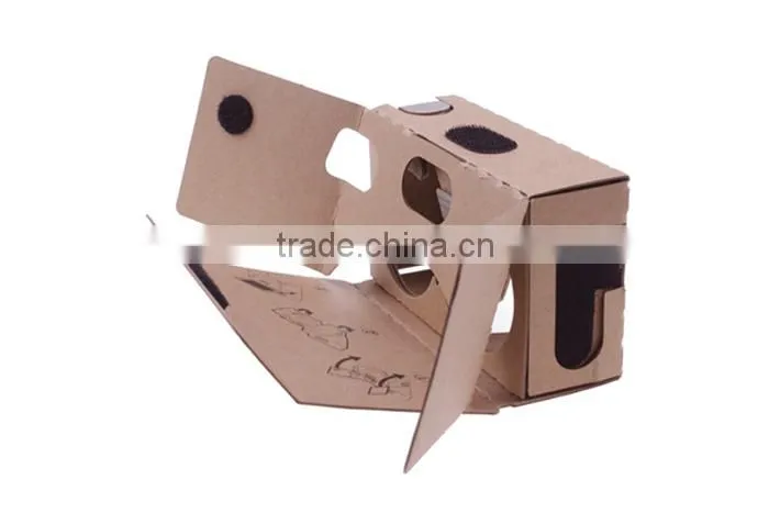 Newest google cardboard vr 3d glasses headstrap virtual reality 3D glasses Google cardboard version 2.0 with 4.8"5.0"6.0"inch
