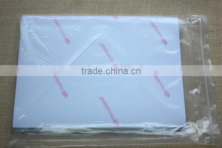 A4 size dark color t-shirt transfer paper for sublimation printing