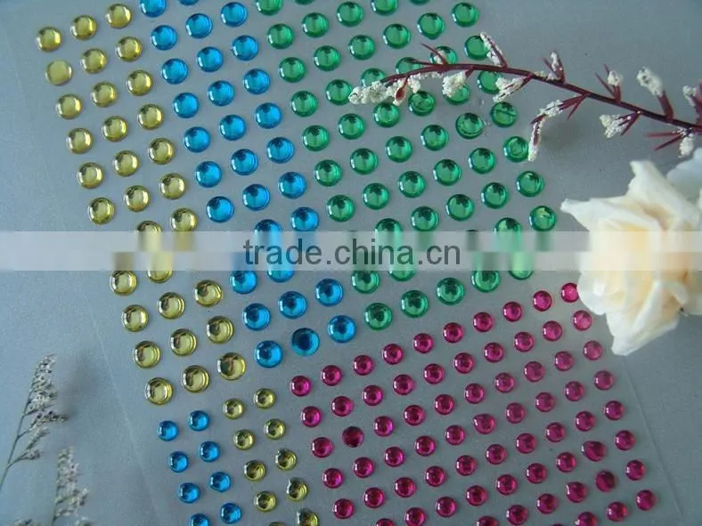 China factory custom epoxy sticker for home decoration