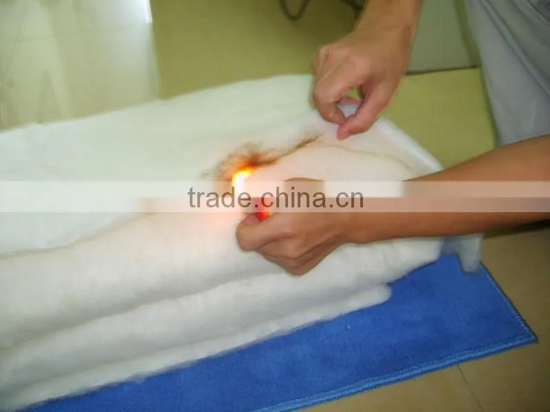 CFR-1633 flame retardant wool wadding